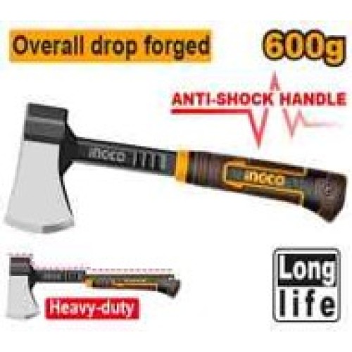INGCO Топор 600гр с фиберглассовой рукояткой Heavy Duty