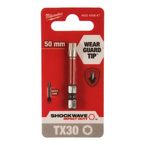 MILWAUKEE Насадка SHOCKWAVE TX30 50 мм 1 шт