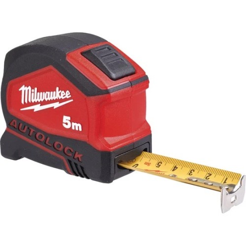 MILWAUKEE Рулетка Autolock 5м х 25мм