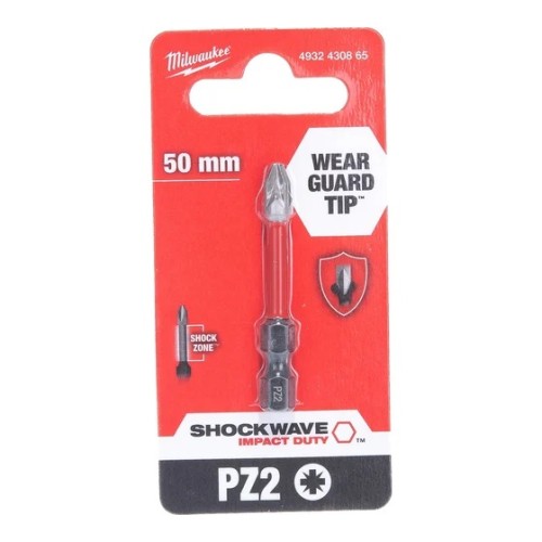 MILWAUKEE Насадка SHOCKWAVE PZ2 50 мм 1 шт