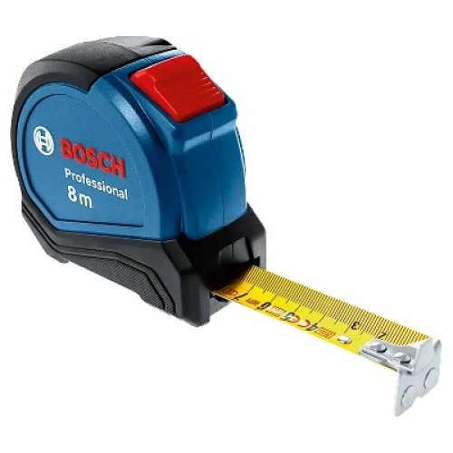 BOSCH Рулетка с автостопом Professional 8м х 27мм 1600A01V3S