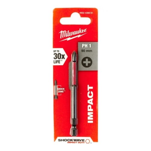 MILWAUKEE Насадка SHOCKWAVE PH1 90 мм 1 шт