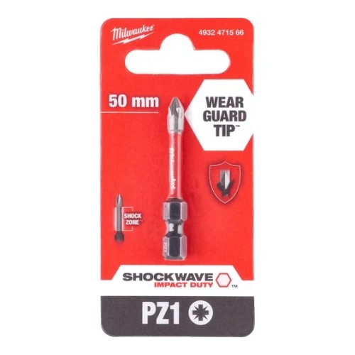 MILWAUKEE Насадка SHOCKWAVE PZ1 50 мм 1 шт