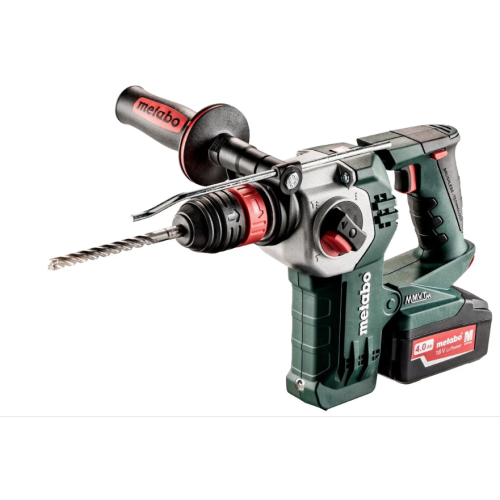 METABO Перфоратор аккумуляторный  KHA 18 LTX BL 24 Quick/18W 4Ач 2шт/SDS-plus/Max сила удара - 2,2 Д