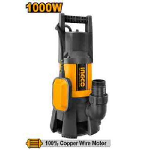 INGCO Насос погружной дренажный для грязной воды 1000 Вт